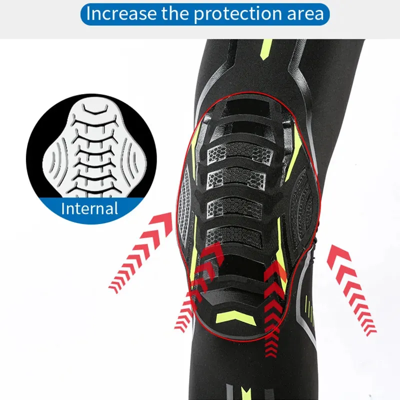 1Pc Knee Brace Compression Knee Support Shockproof Knee Pads Knee Sleeve for Running Arthritis Joint Pain Relief Men Women
