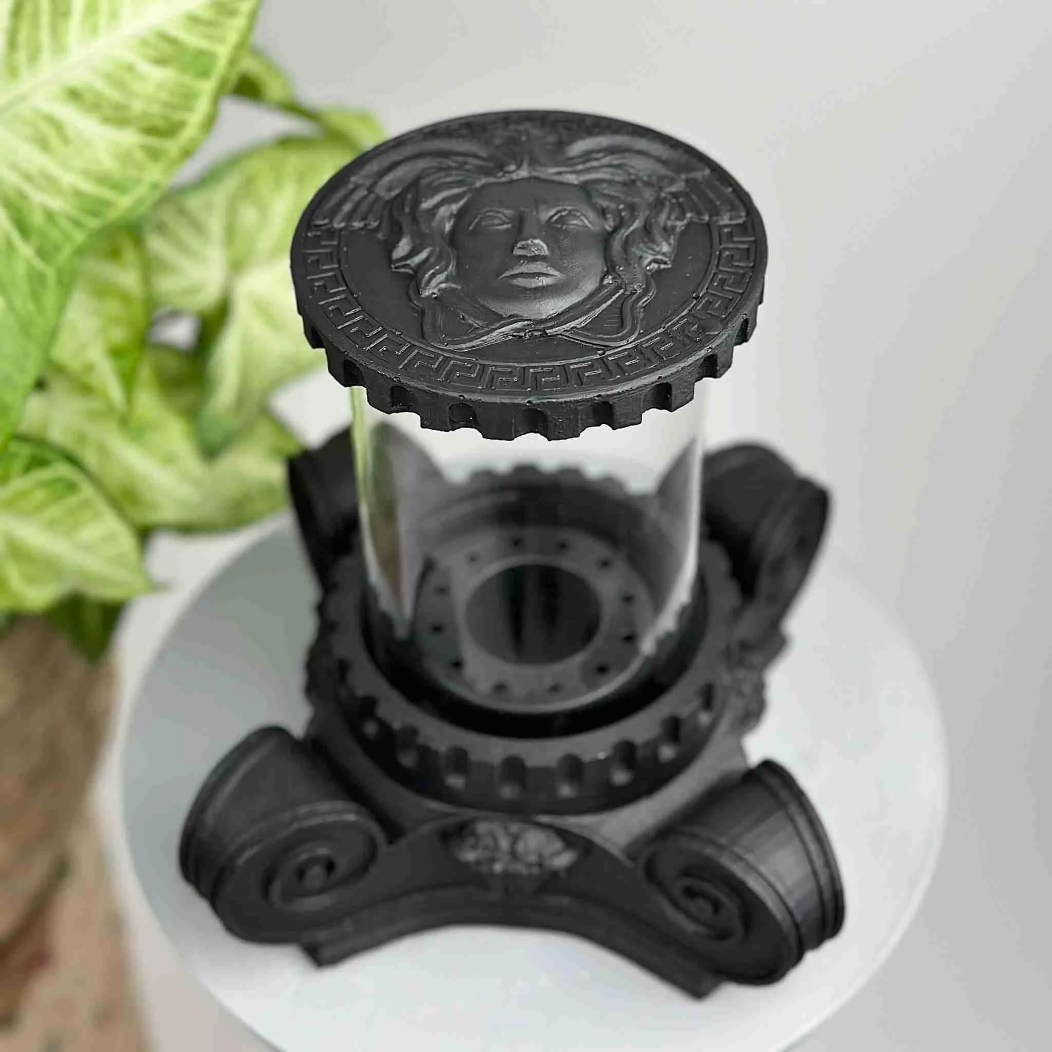 Ancient Column Bioethanol Fireplace