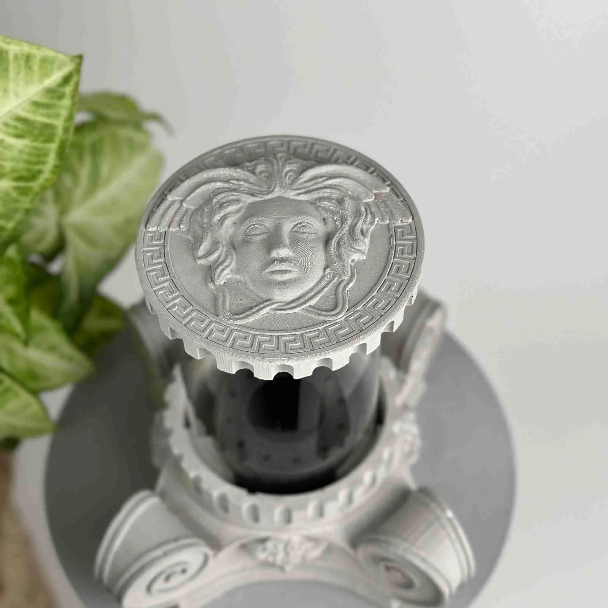 Ancient Column Bioethanol Fireplace