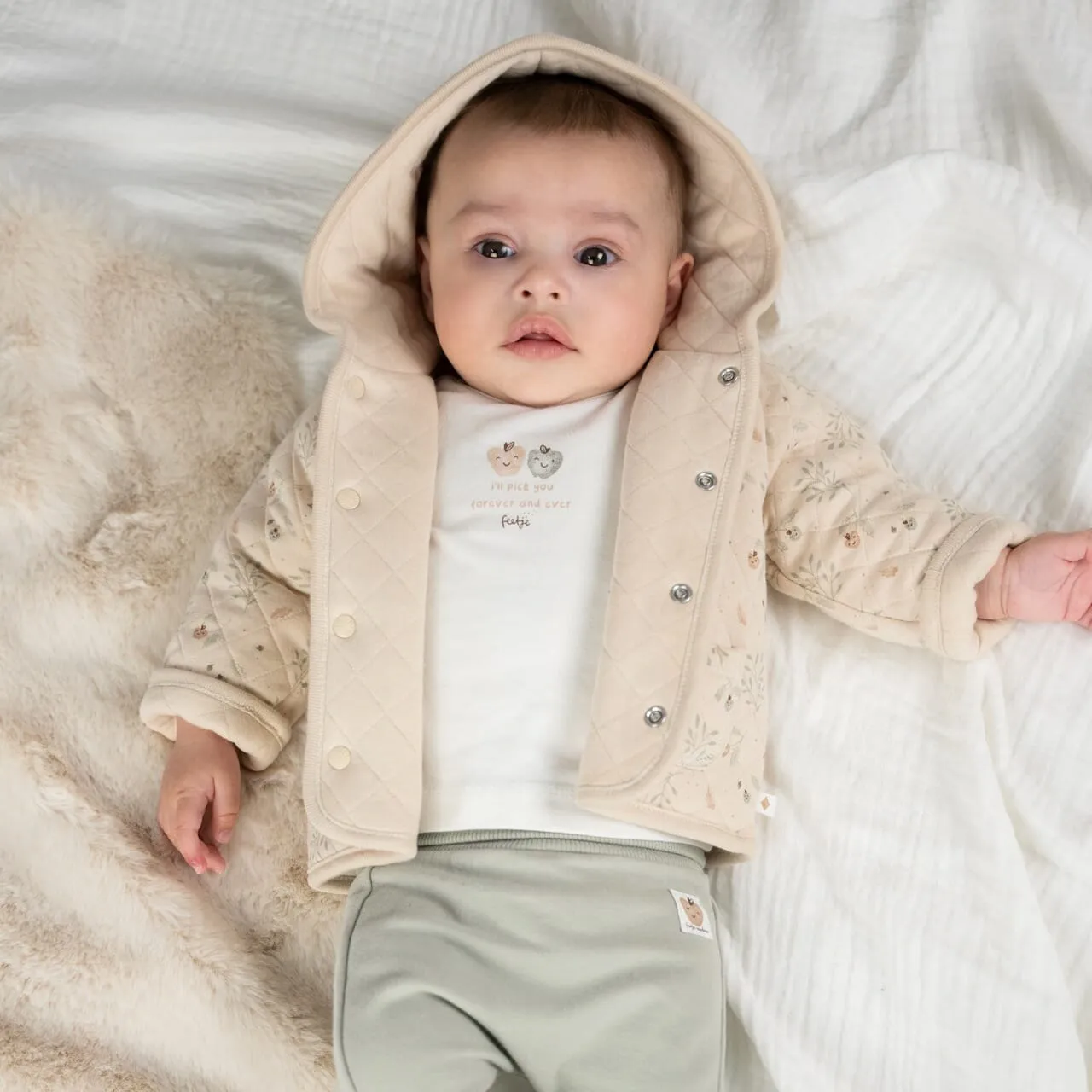 AUTUMN SWEETNESS - Reversible Quilted Sweet Apples Jacket