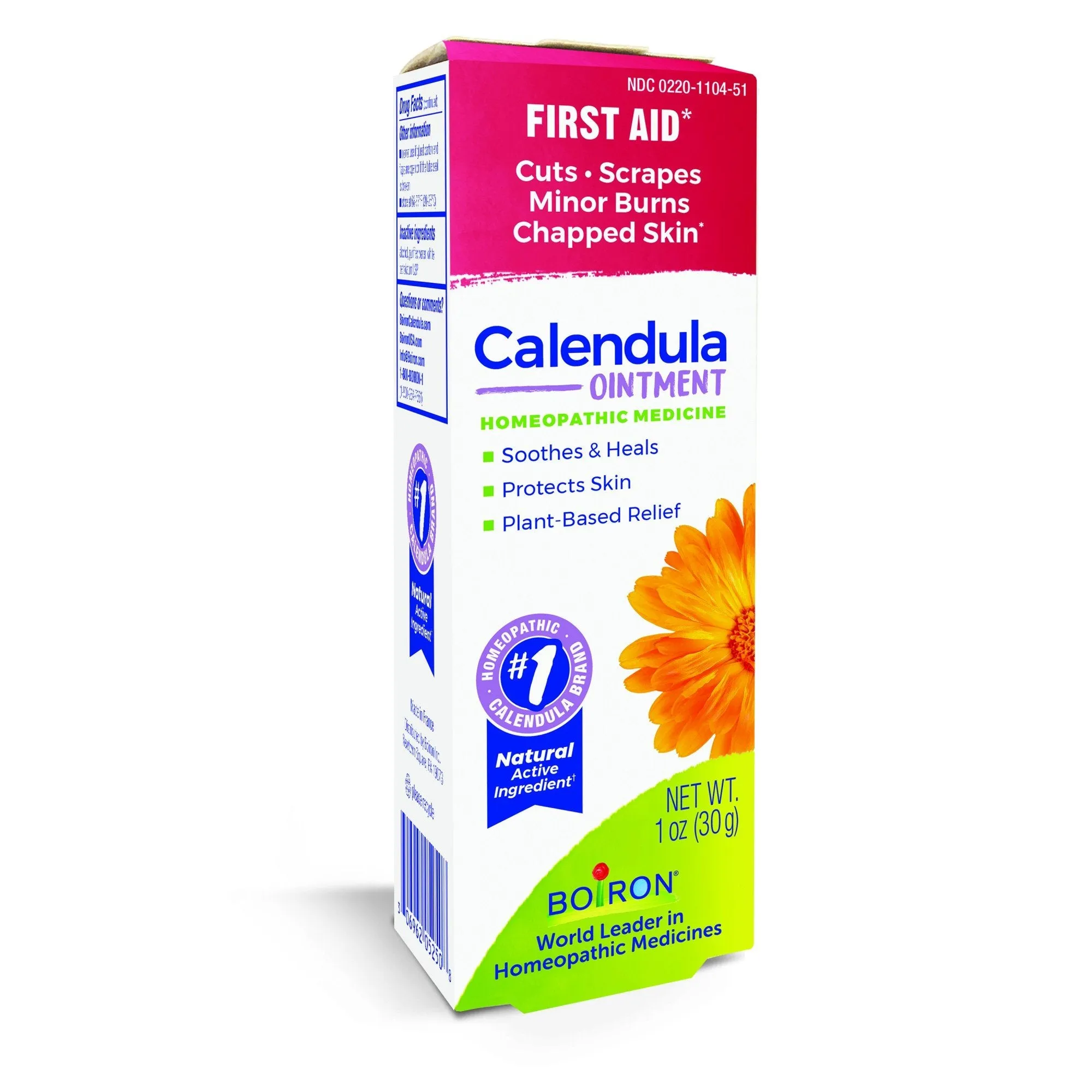 Boiron Calendula Ointment Homeopathic Medicine For First Aid 1 oz Ointment