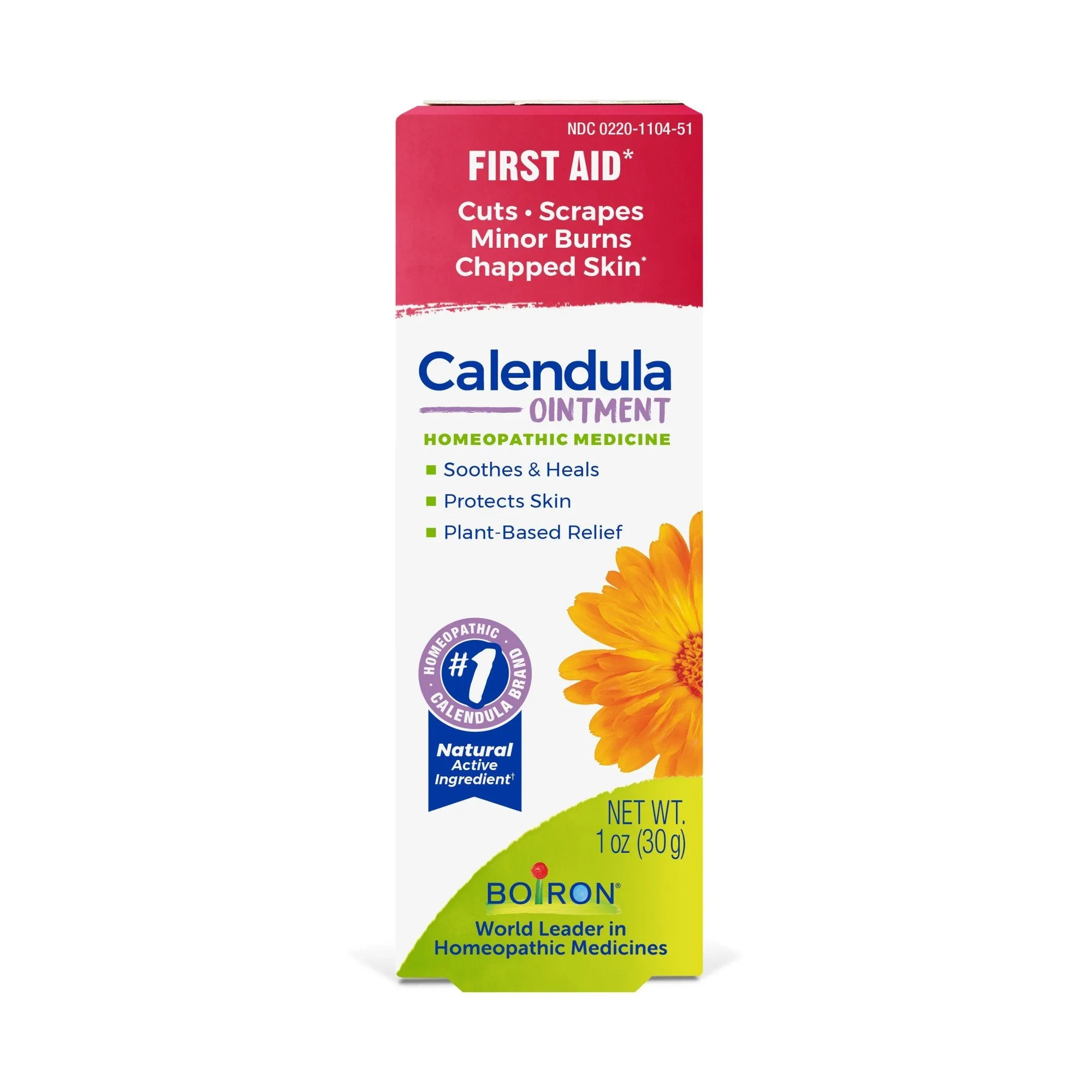 Boiron Calendula Ointment Homeopathic Medicine For First Aid 1 oz Ointment