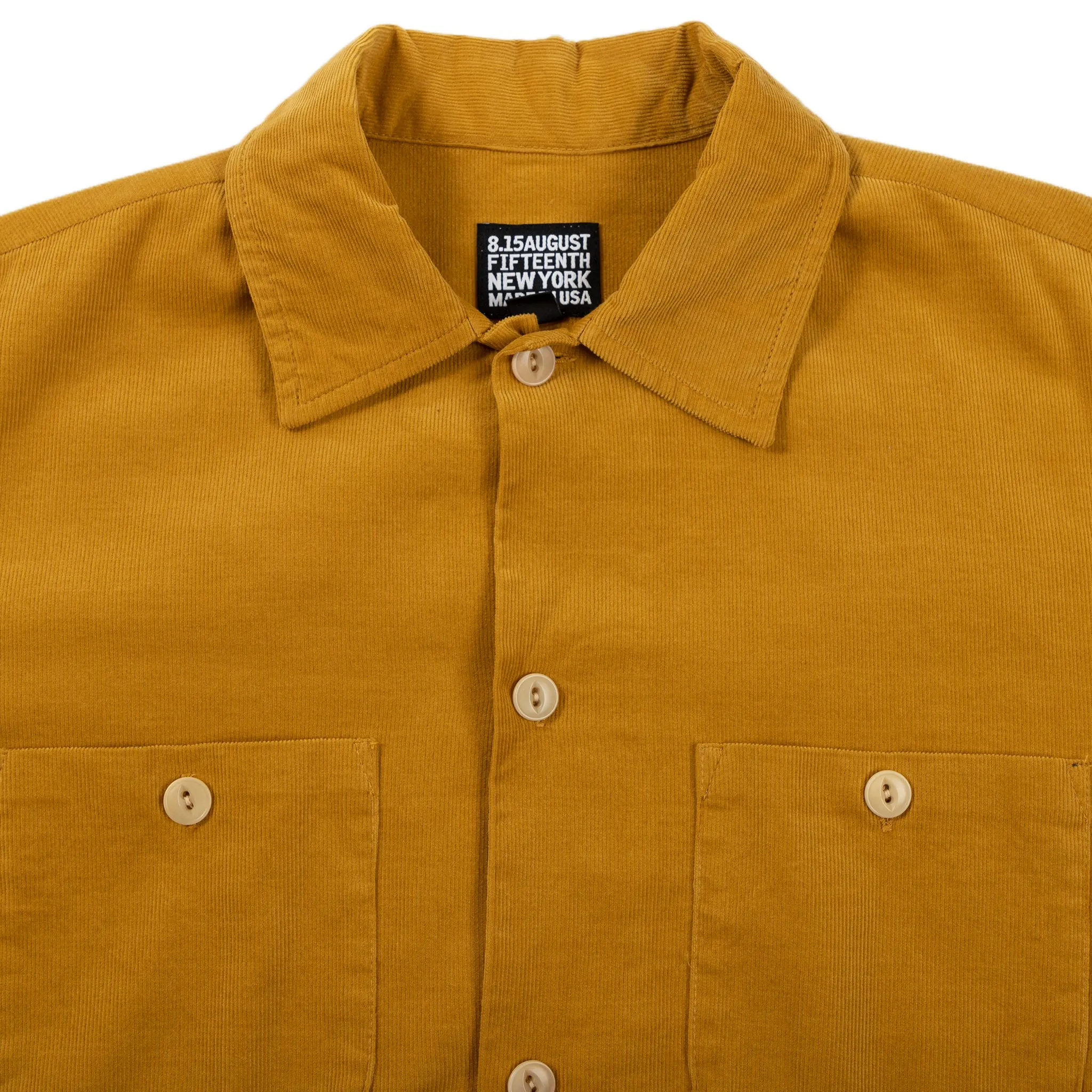 California Shirt Corduroy - Mustard
