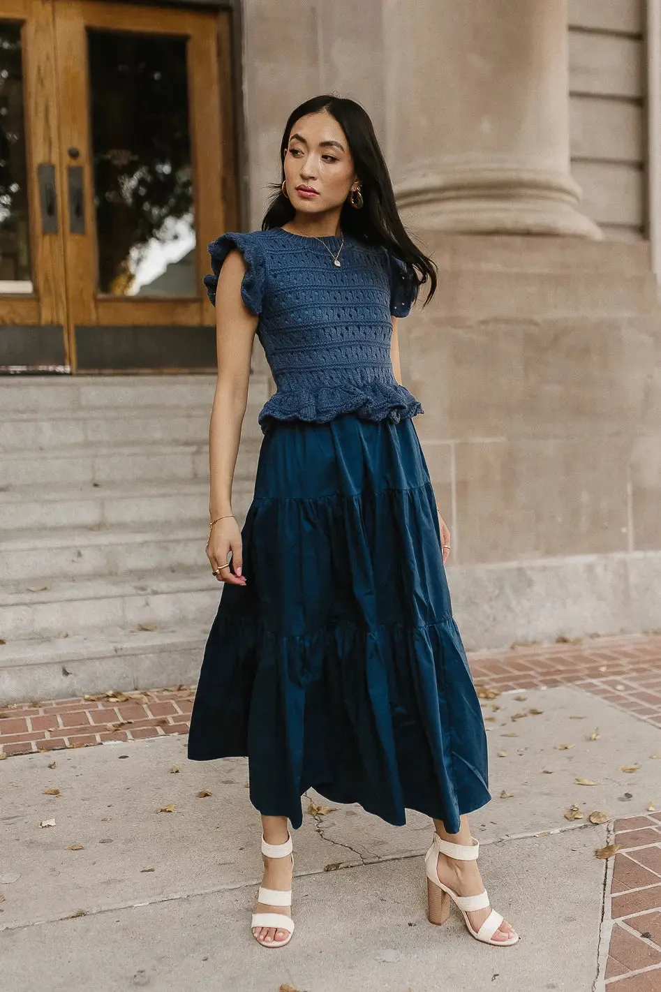 Carey Maxi Dress in Teal - FINAL SALE