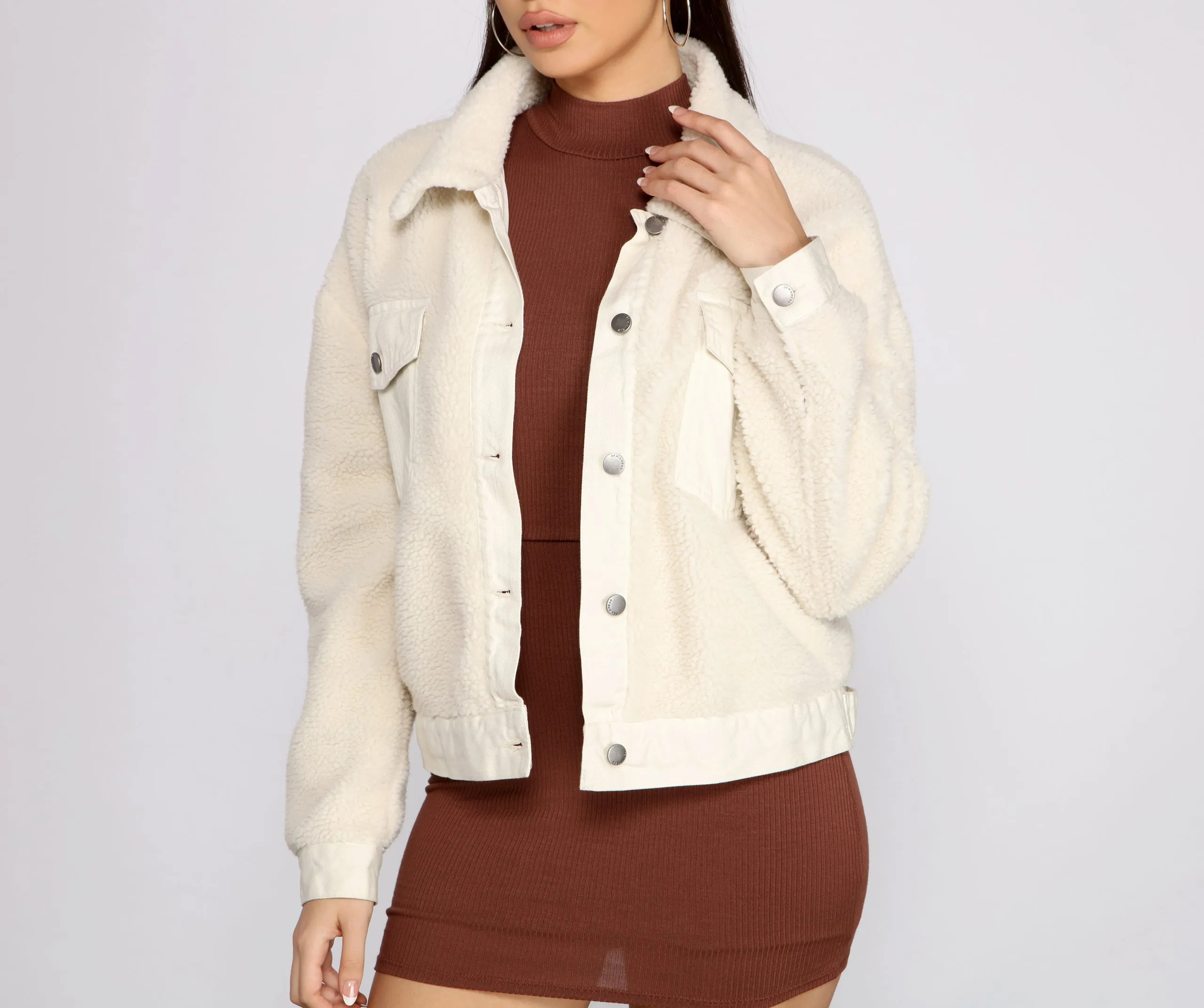 Cozy Sherpa Trucker Jacket