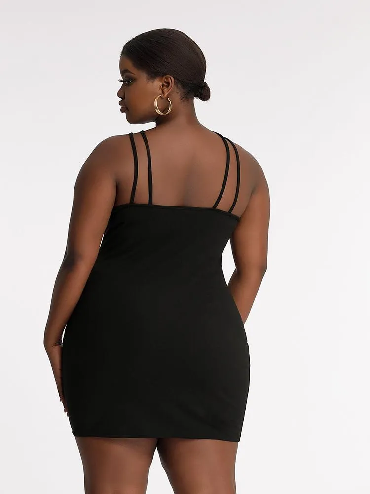 Criss Cross Bodycon Dress