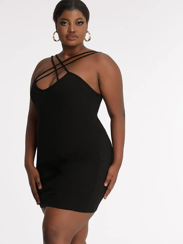 Criss Cross Bodycon Dress