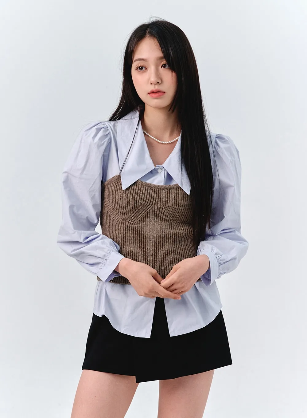 Front Wrap Mini Skort OO316