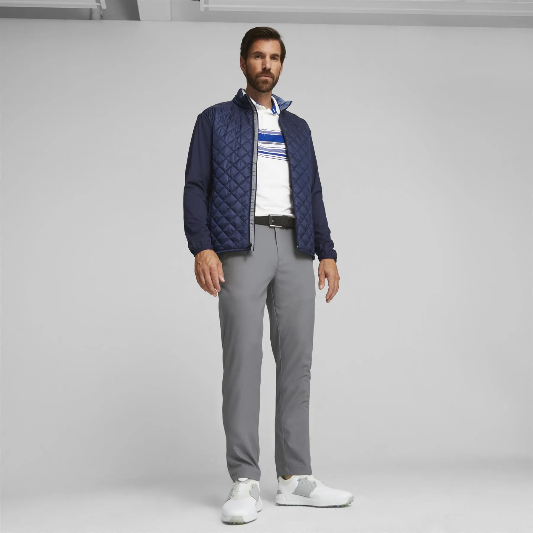 Frost Quilted Hybrid Jacket Navy Blazer/Slate Sky - SS24