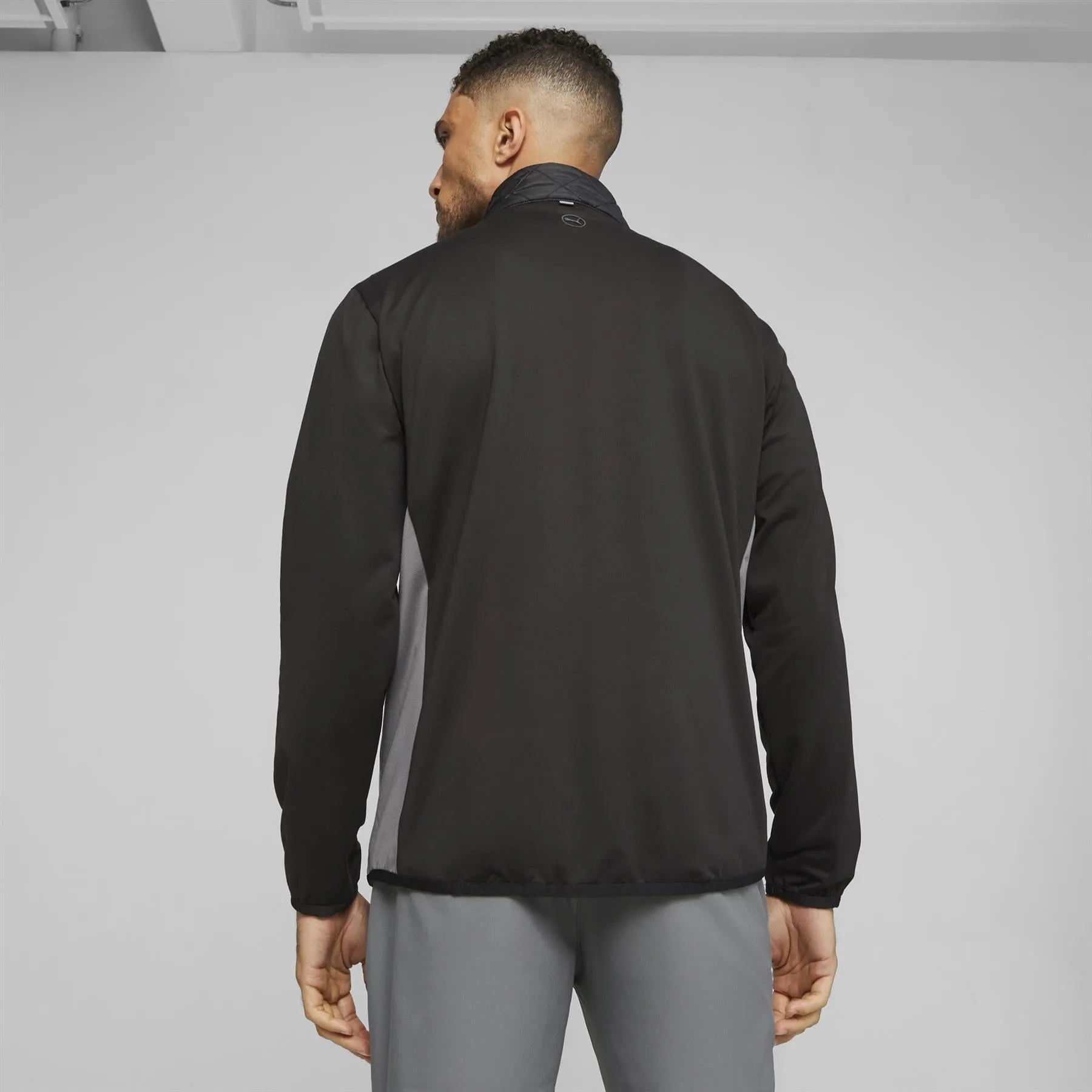 Frost Quilted Hybrid Jacket Puma Black/Slate Grey - SS24