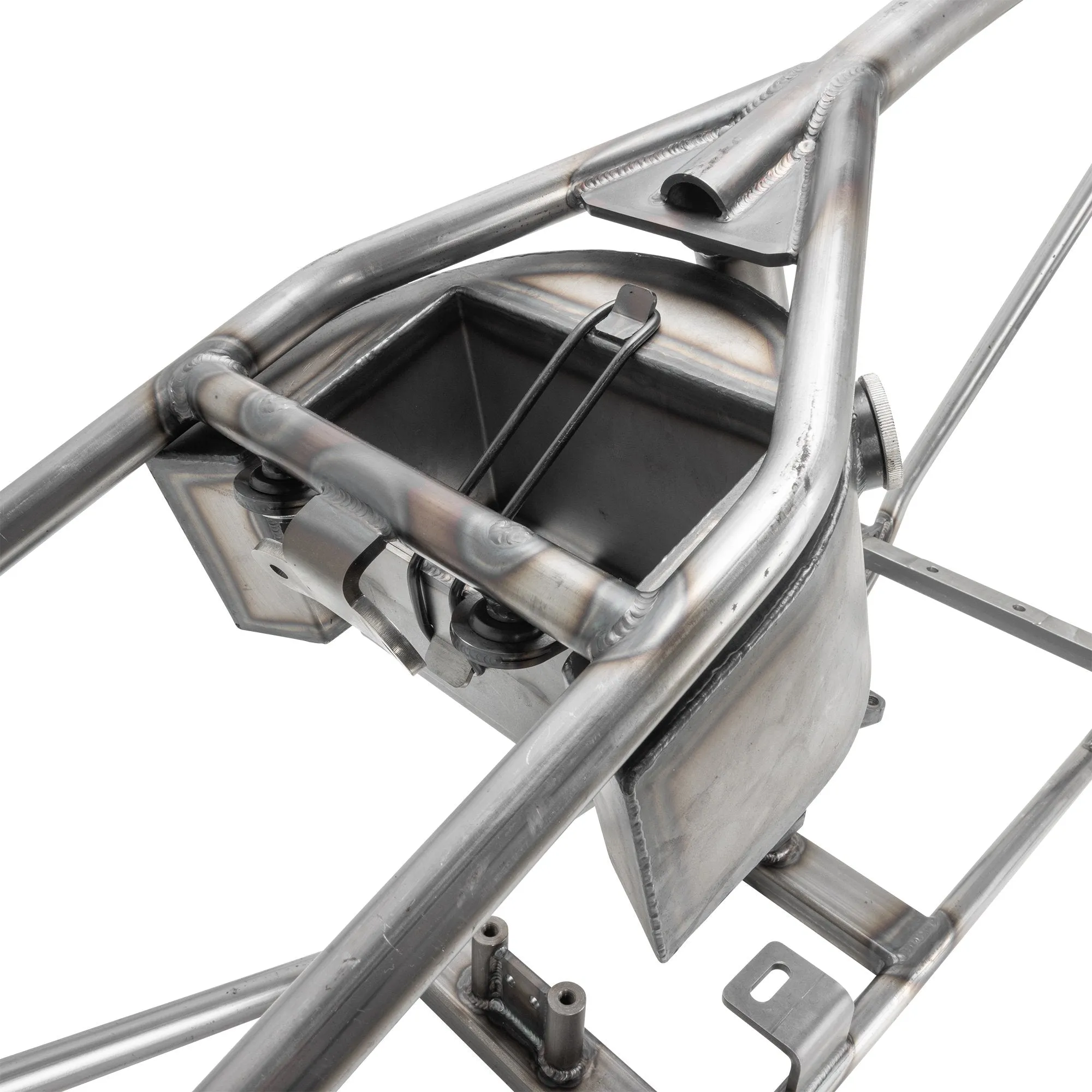 Full Rigid Frame 1936-1999 Harley-Davidson Big Twin 5 Speed - Frisco Tank Mounts - Horseshoe Oil Tank