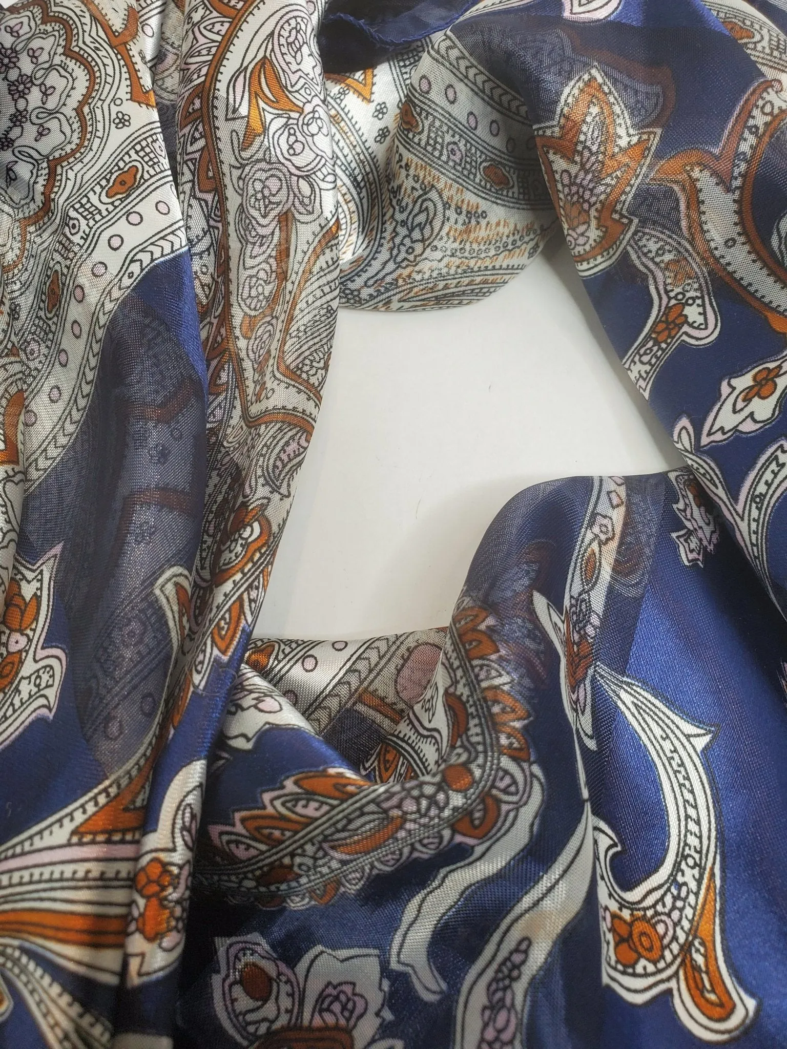 Head Wrap * California Coast "  35" Silk feel Bandana