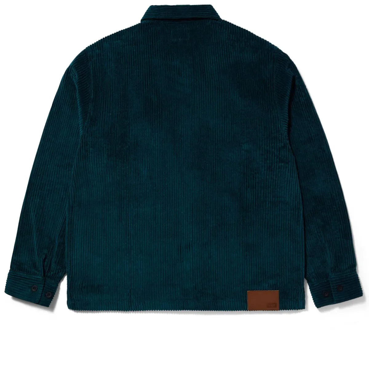 Huf Two Tone Corduroy Zip Shirt Jacket - Sycamore