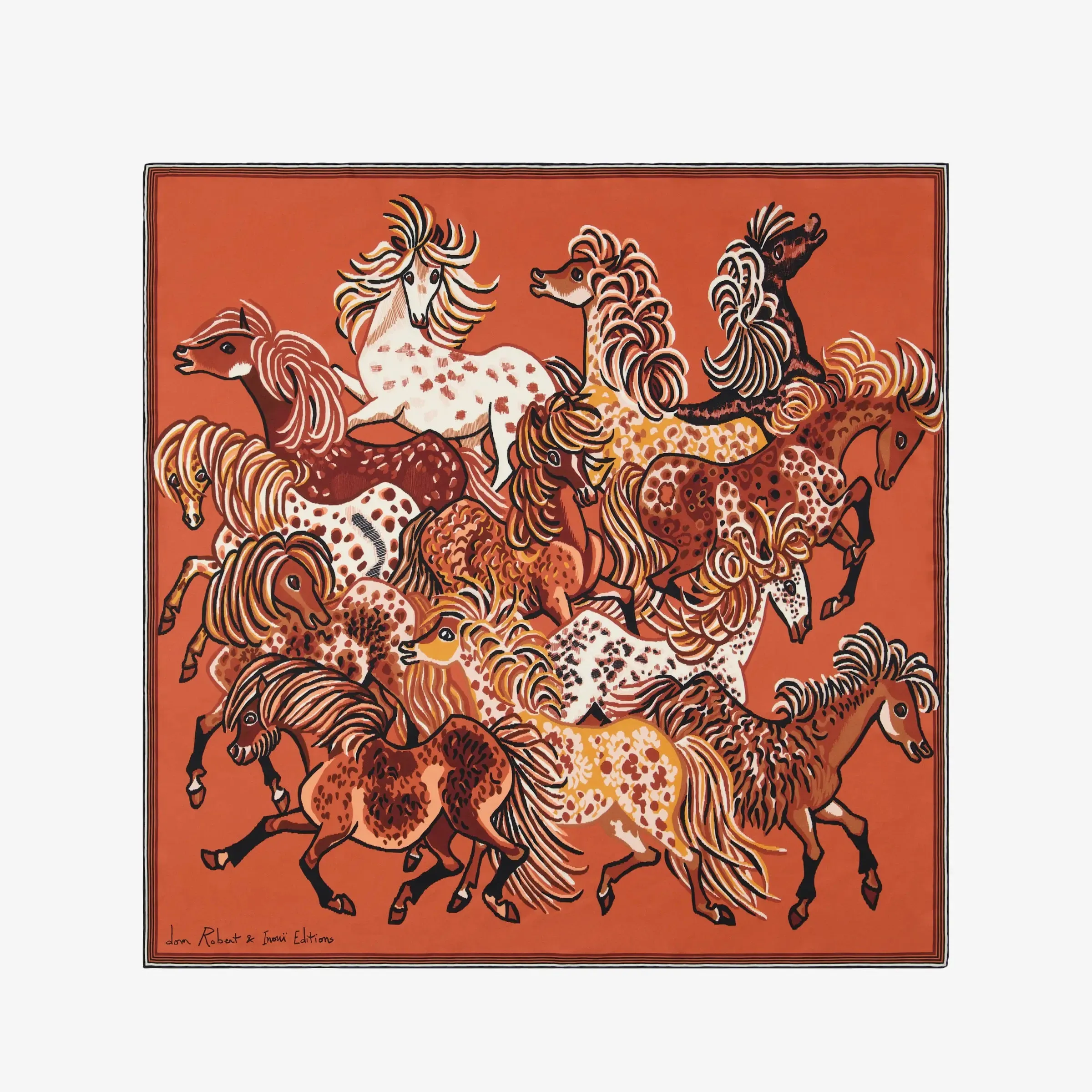 INOUI EDITIONS - WESTERN SQUARE SCARF