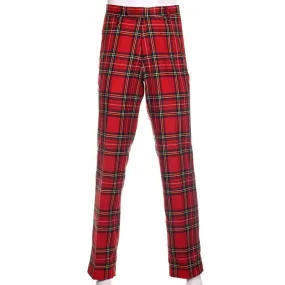Instock Polyviscose Tartan Trousers - Royal Stewart