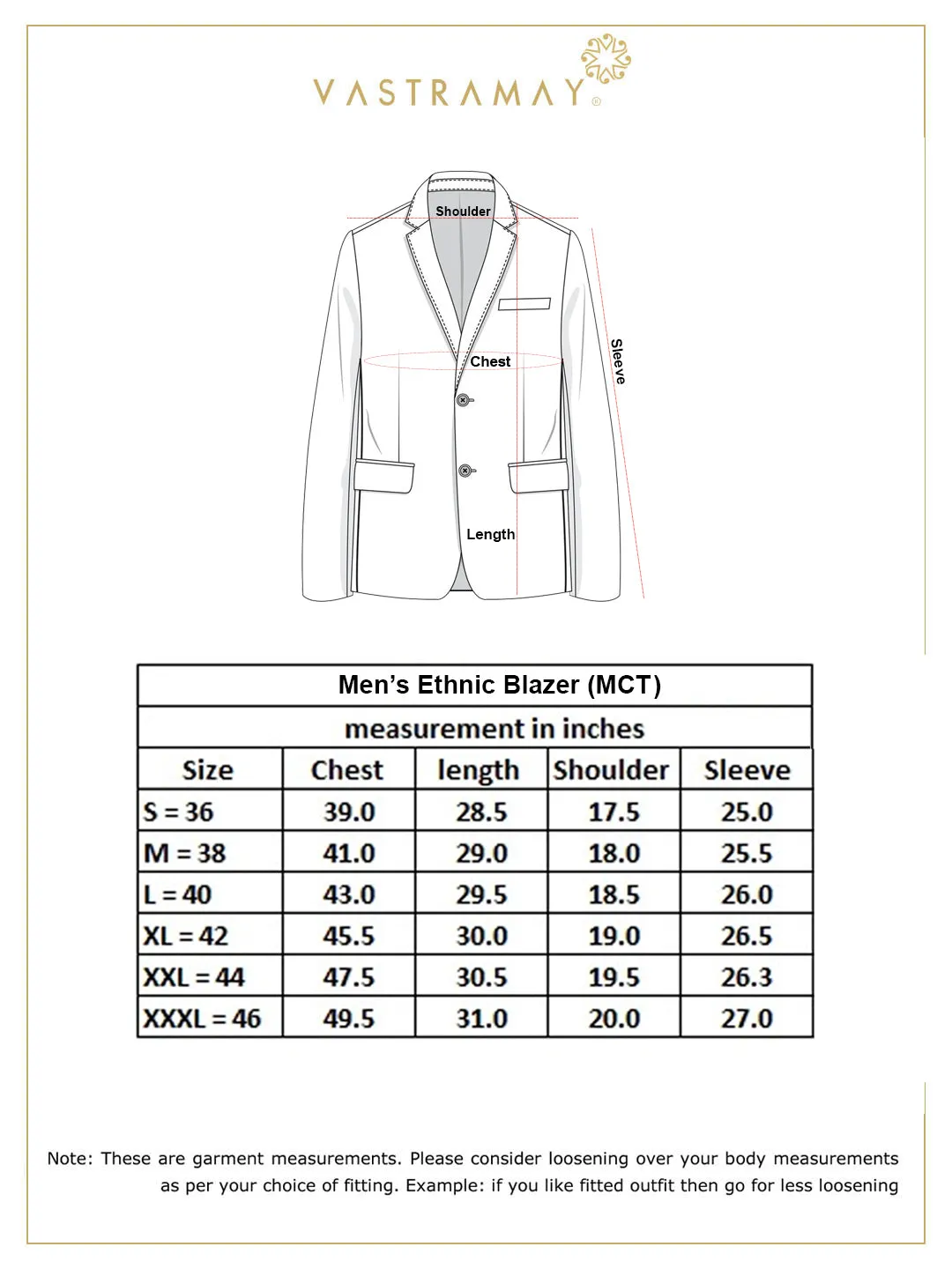 Jashvi Men's Navy Blue Silk Blend Self design Blazer