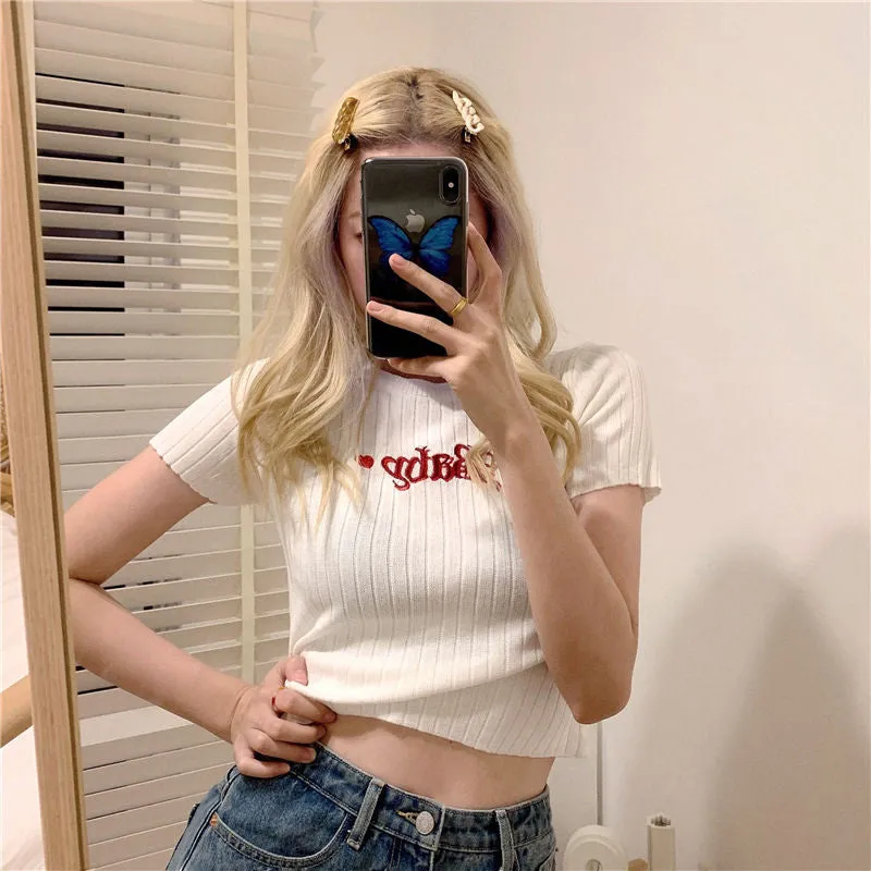 Knit Baby Crop Top