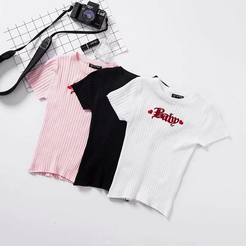 Knit Baby Crop Top