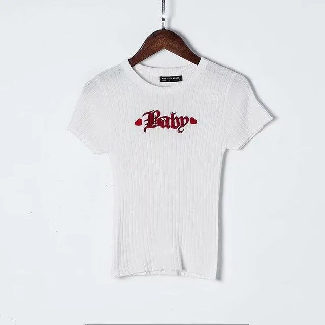 Knit Baby Crop Top