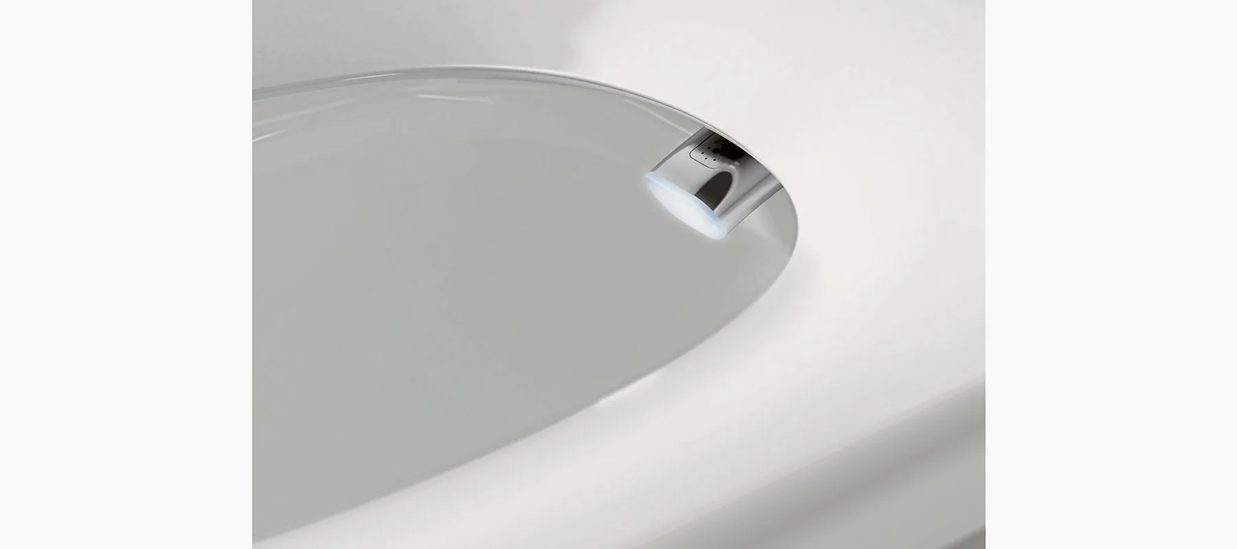 Kohler Numi K-3901-NPR Intelligent Comfort Height Elongated Integrated Bidet Toilet