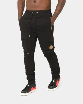 Last Kings Metallic Joggers Black