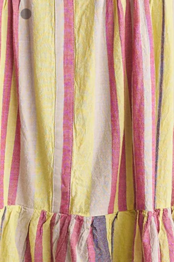 Maxi Dress in Halki Lime