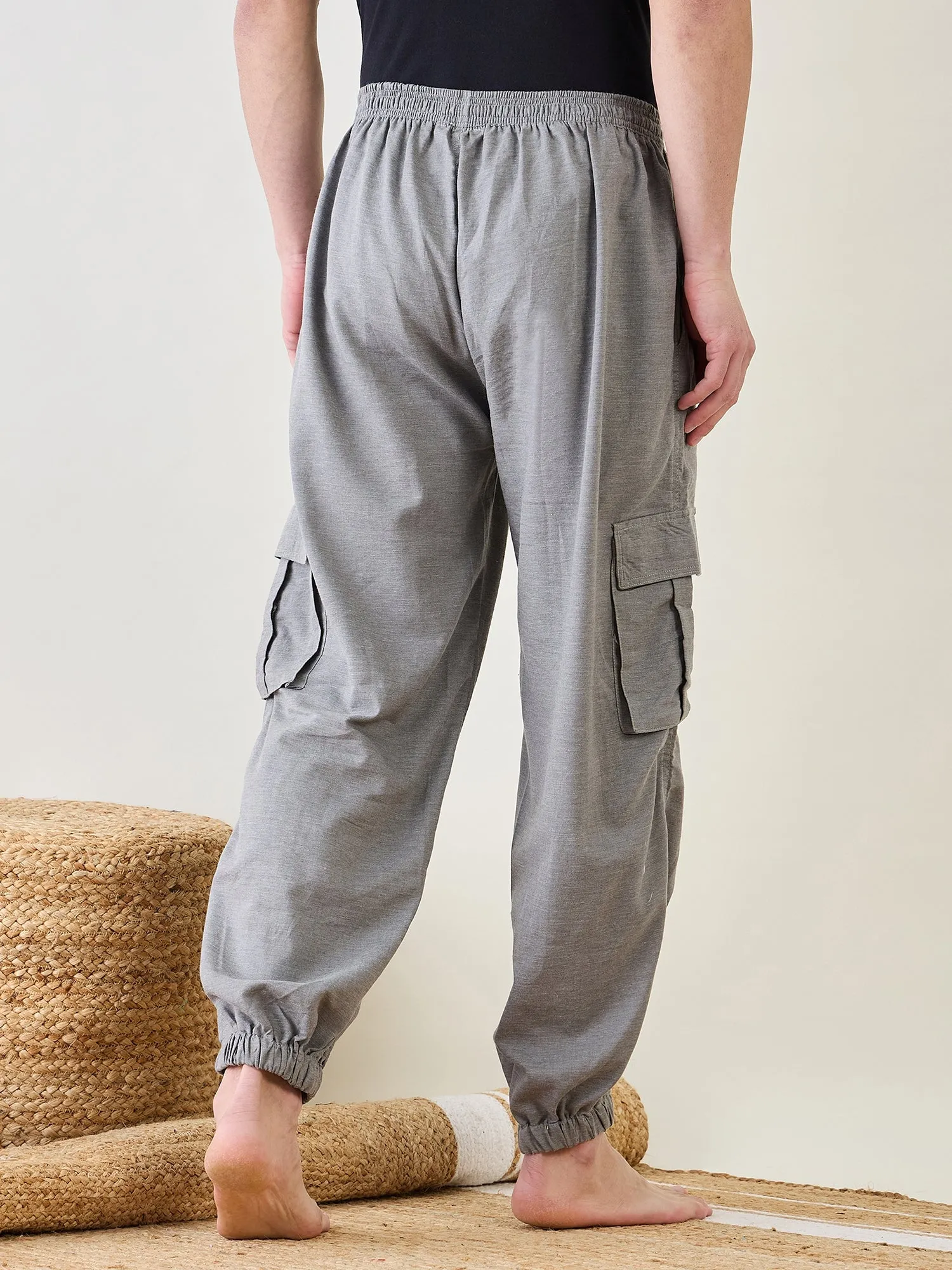 Mens Grey Joggers
