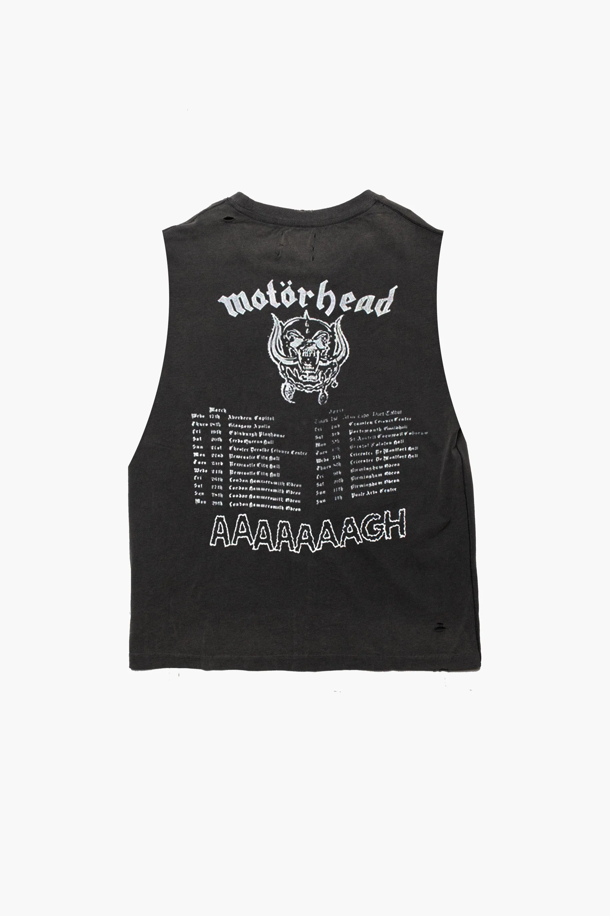 Motörhead Aaaaaaagh 1982 Vintage Tank