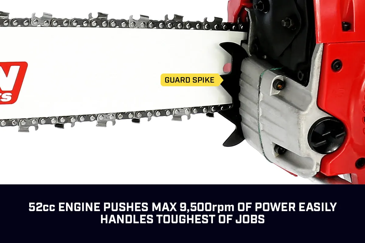 NNEDPE Yukon 52cc 22in Tradesman Series Chainsaw with Case