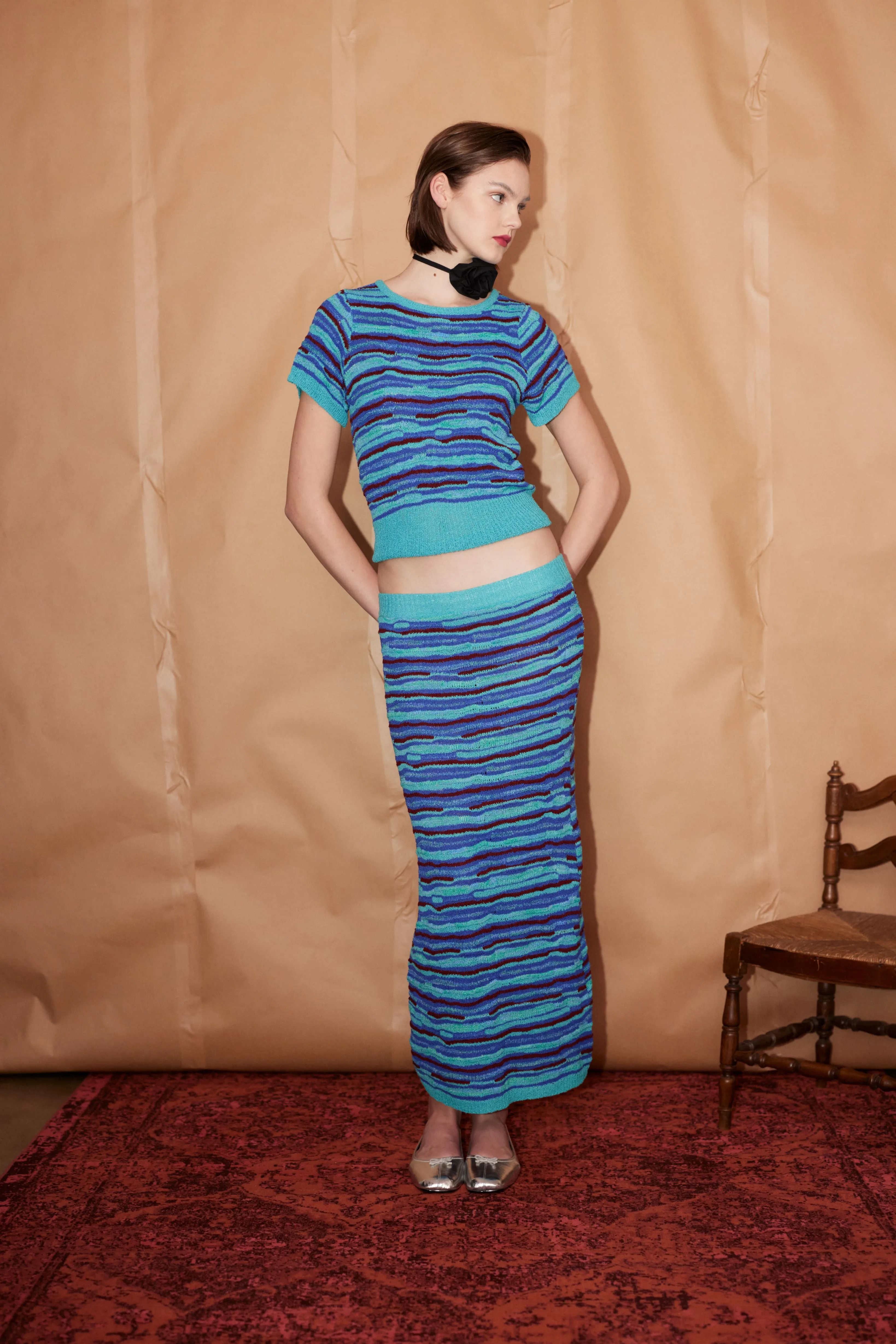 Ocean Knit Skirt