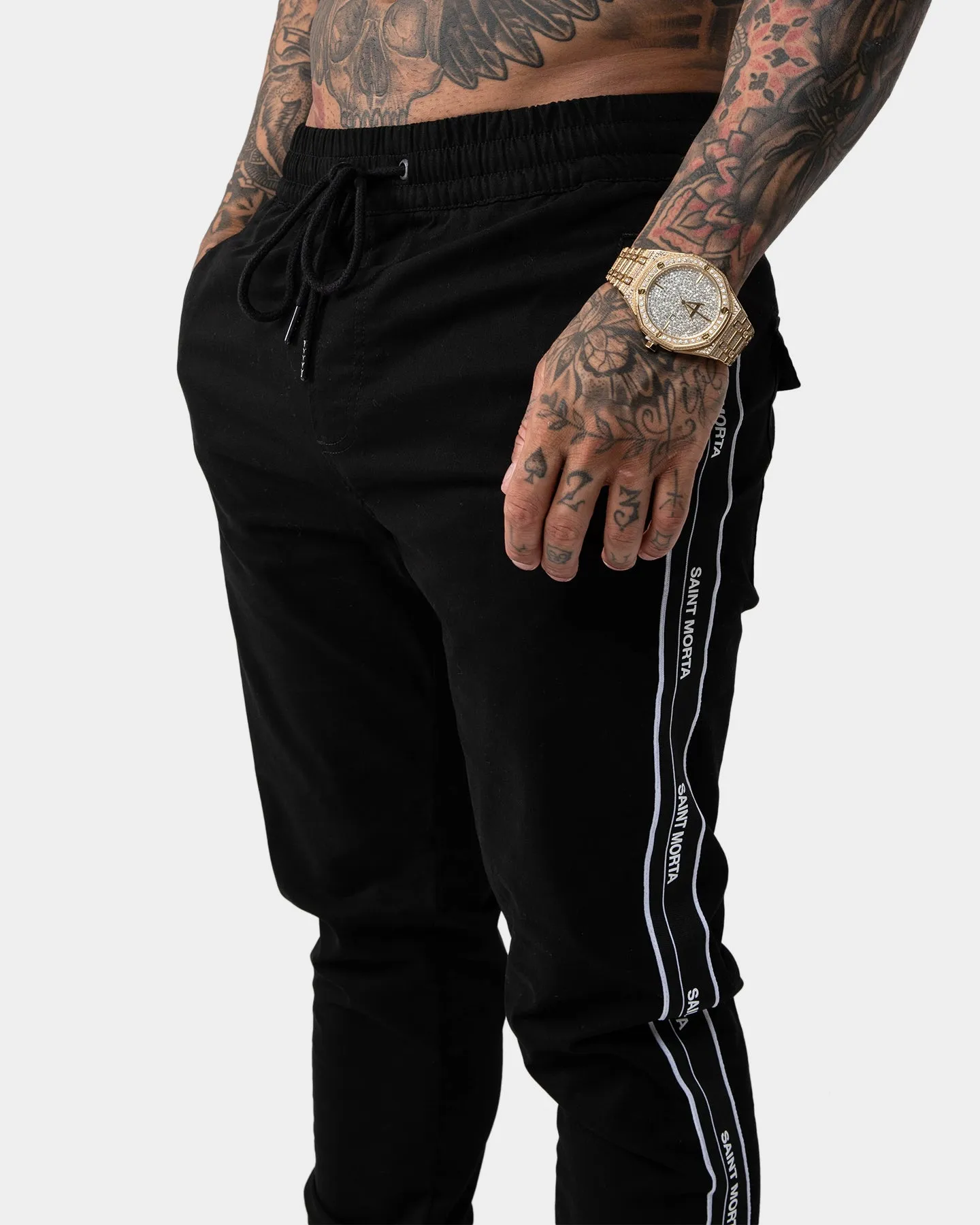 Saint Morta Coleman Jogger Black