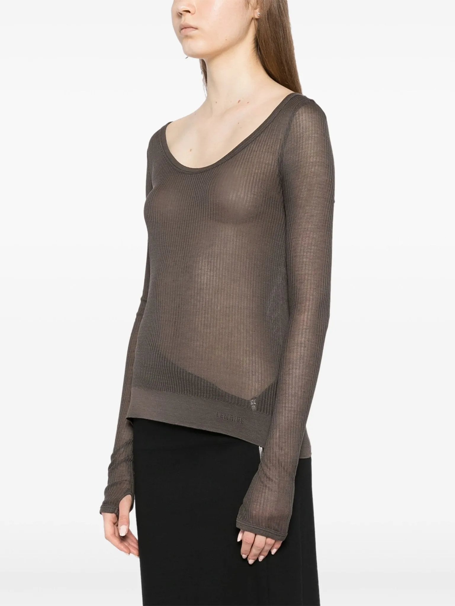 seamless knit top