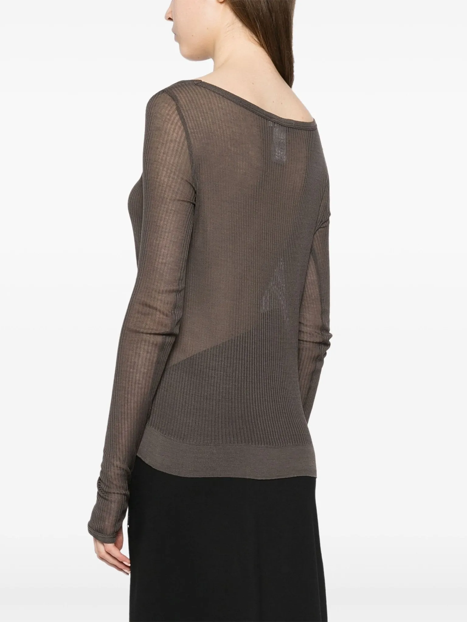 seamless knit top
