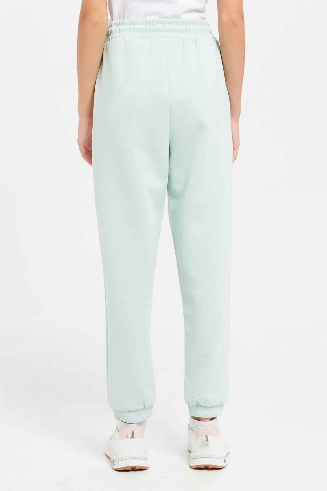 Senior Girls Mint Tracks Pants