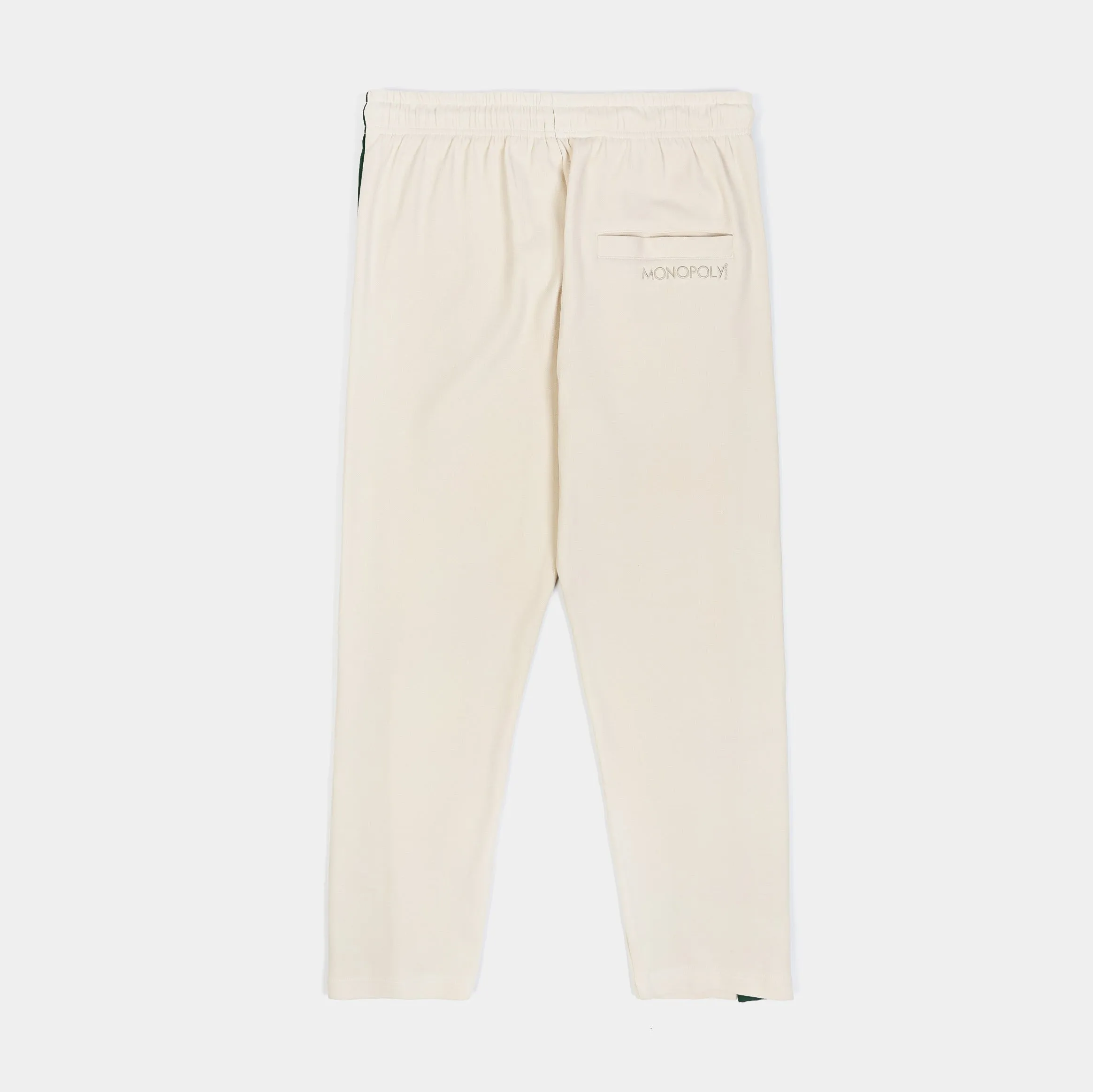 SP x Monopoly Crest Joggers Mens Pants (Cream/Green)