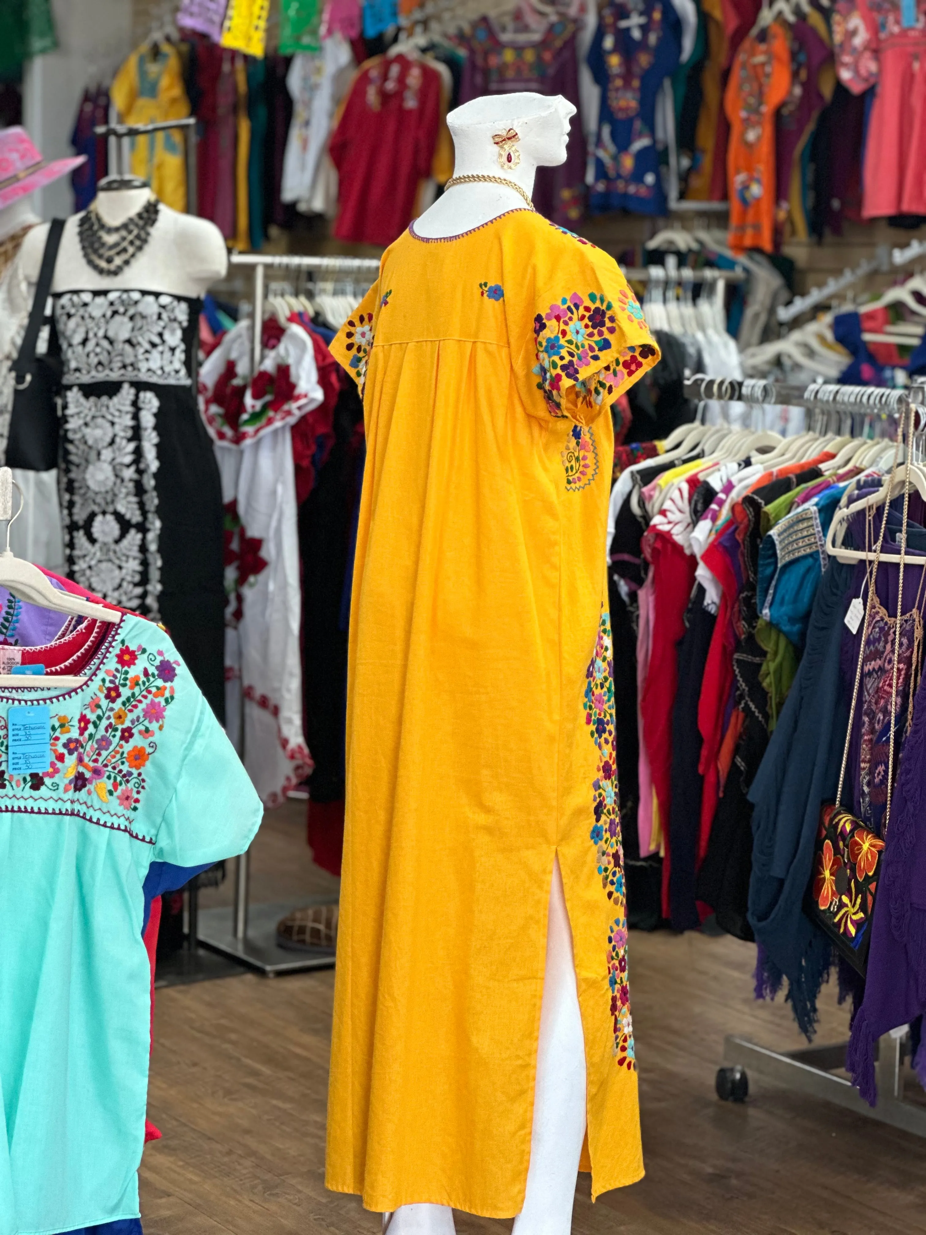 Stunning Maxi Dress Paraiso Yellow