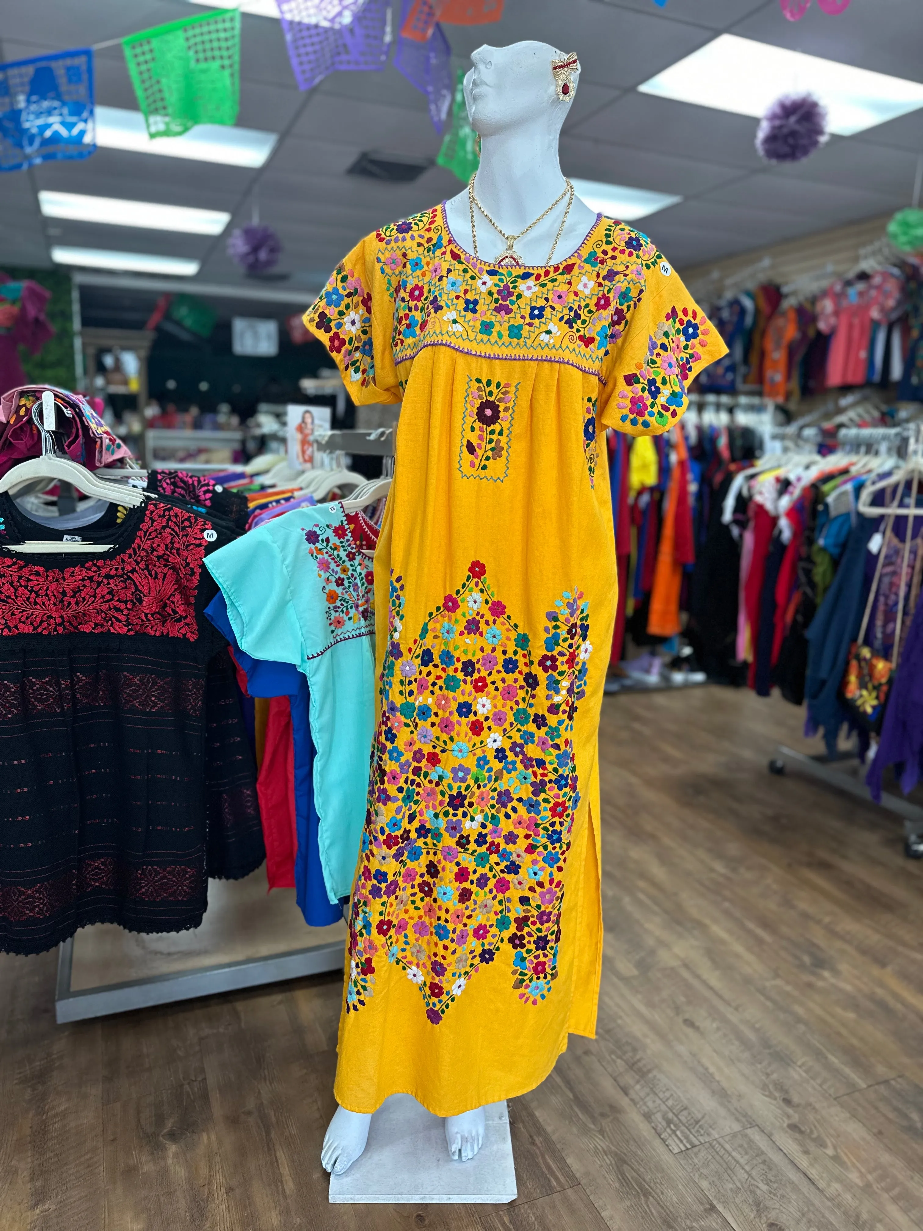 Stunning Maxi Dress Paraiso Yellow