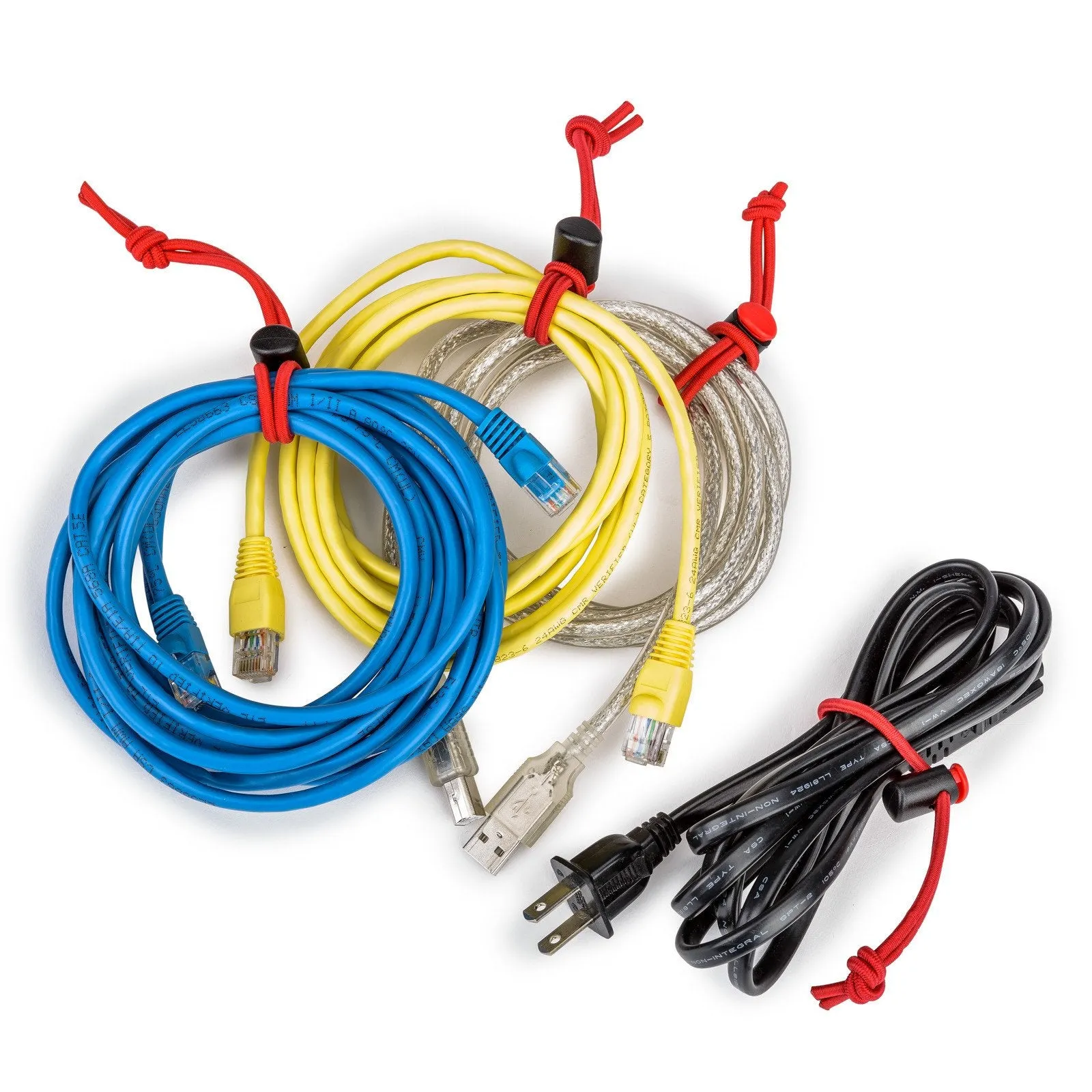 Think Tank Red Whips V2.0 Elastic Cable Ties