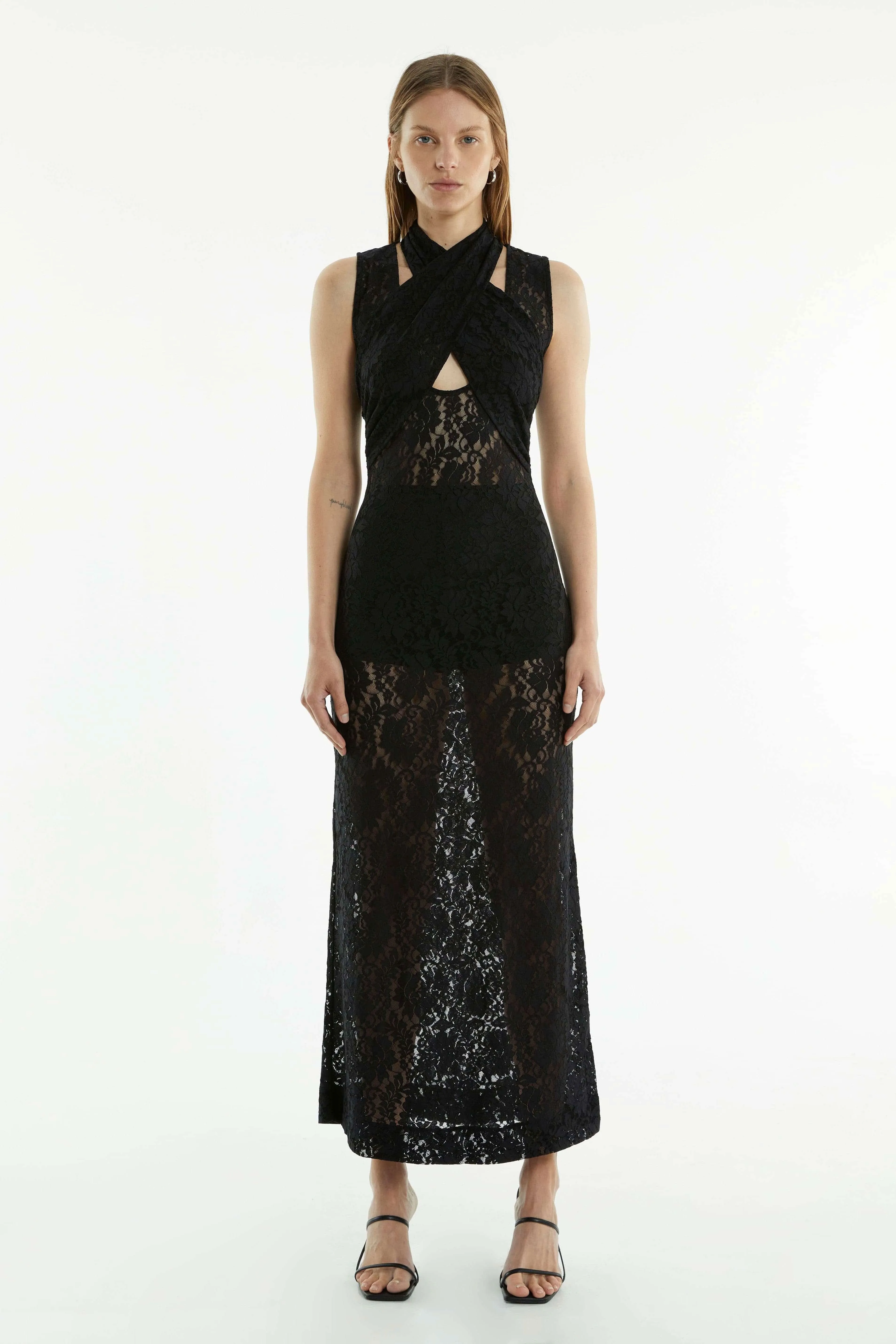 Wayward Wrap Neck Tank Dress