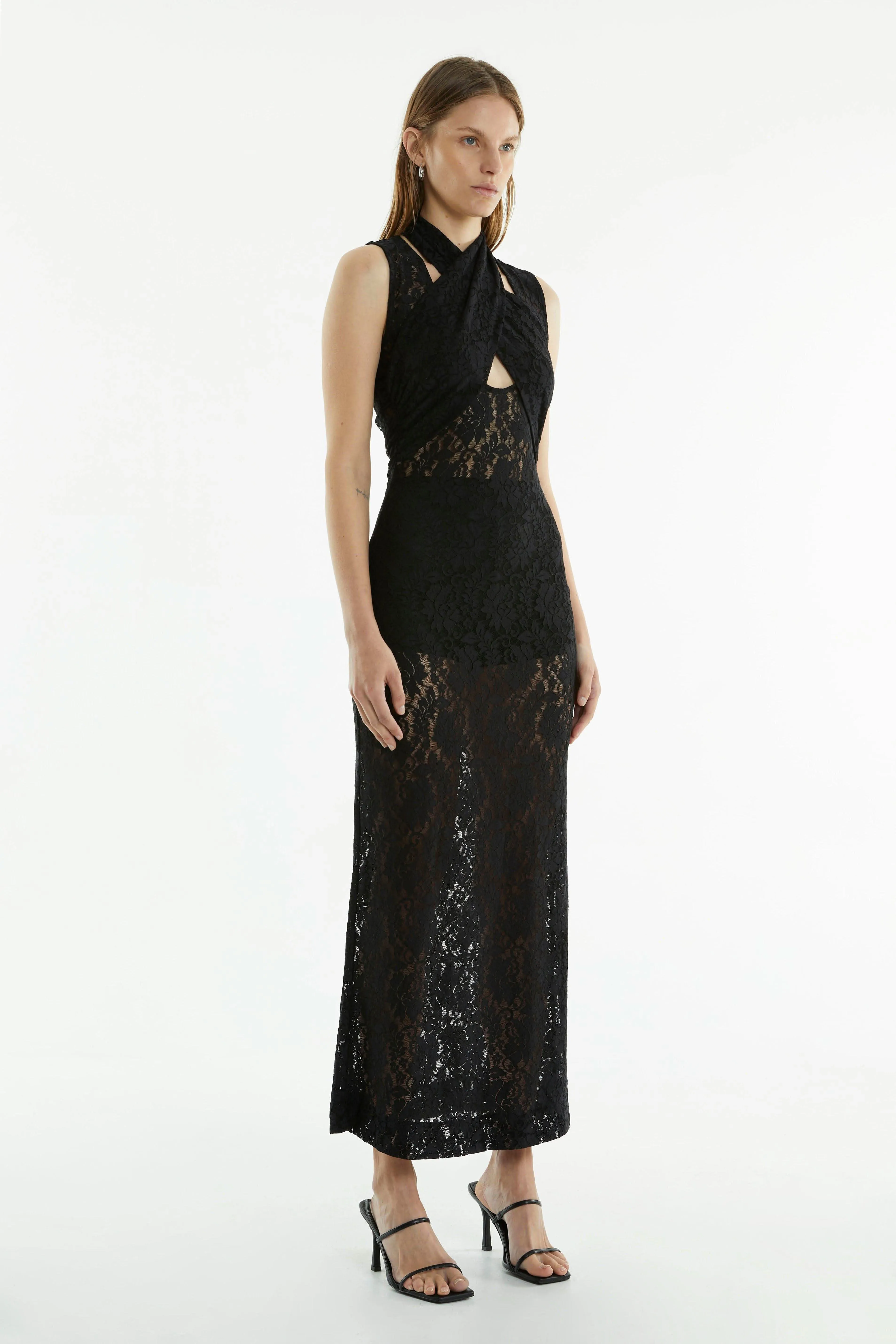 Wayward Wrap Neck Tank Dress