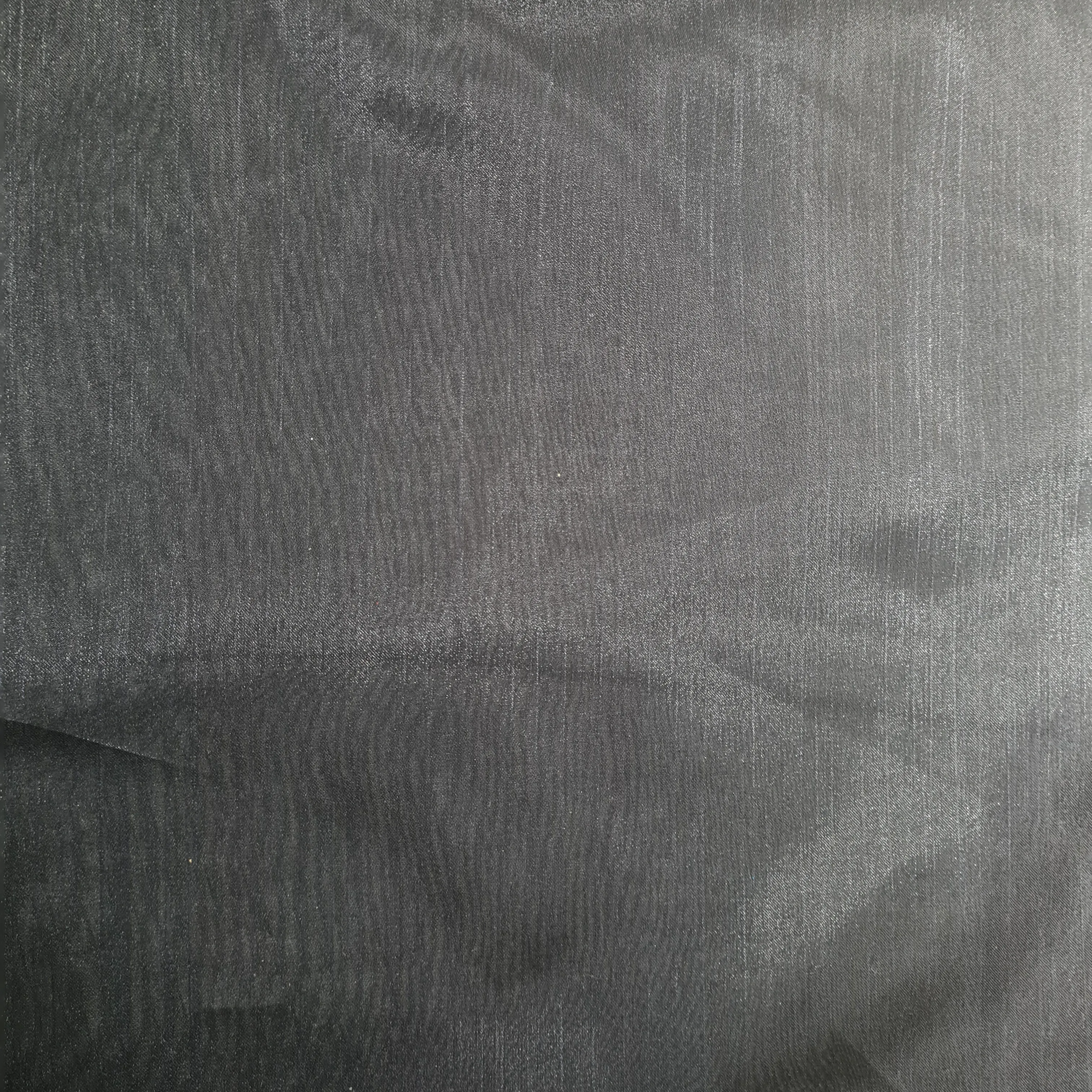 Wine & Grey Ombre Solid Imported Organza Fabric
