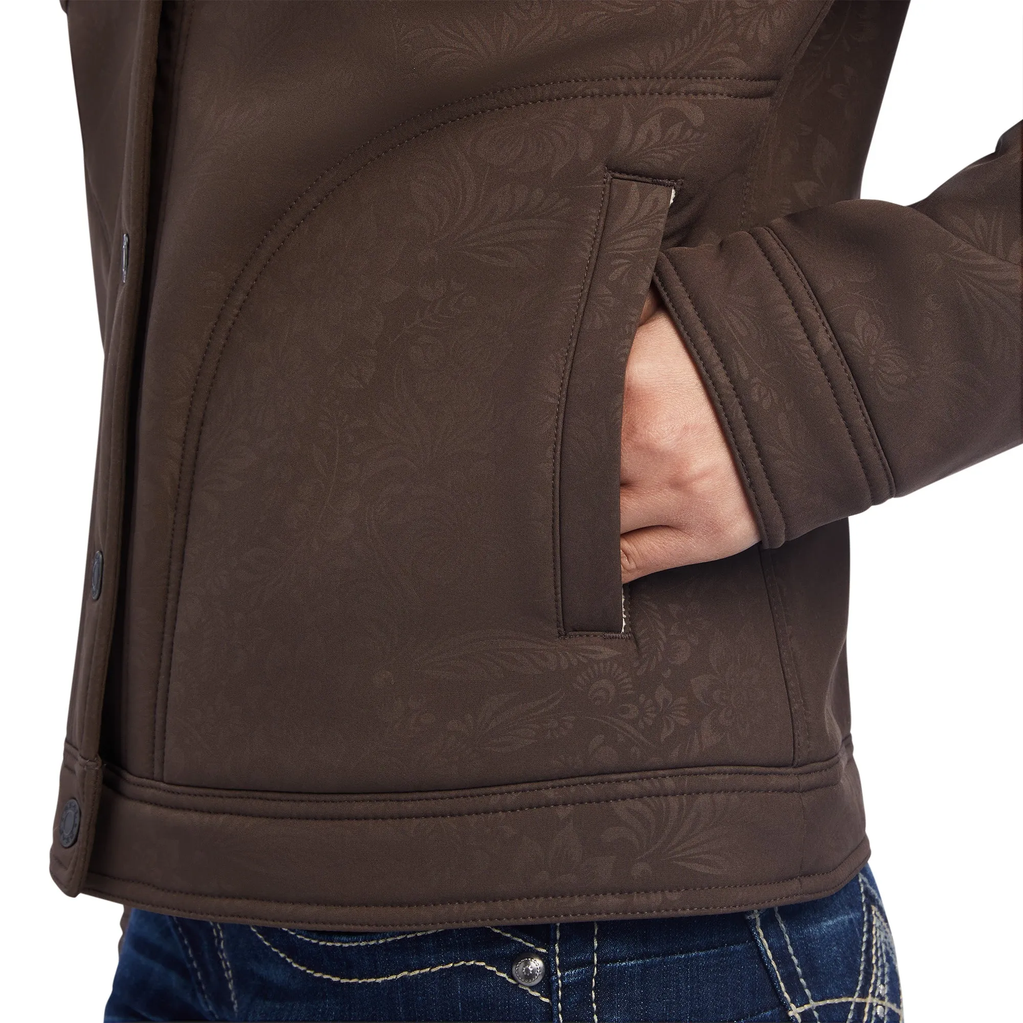 Women's Ariat Trucker Softshell Jacket #10042082X-C