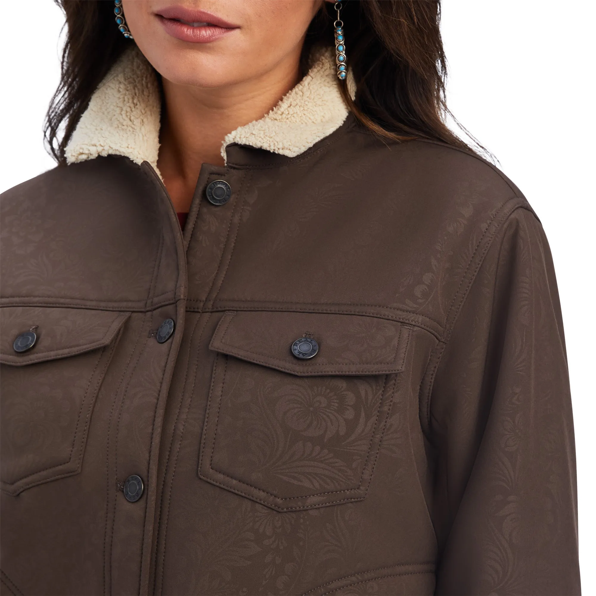Women's Ariat Trucker Softshell Jacket #10042082X-C