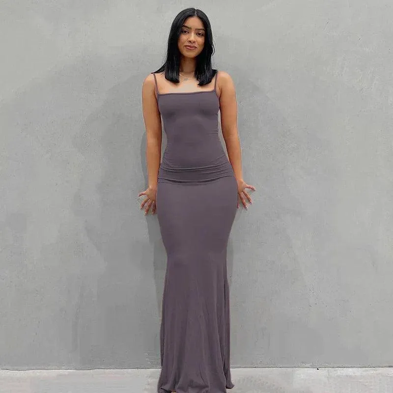 Y2k Sexy Bodycon Long Dress: Elegant Summer Evening Wear